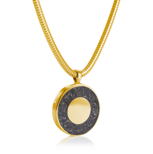 9ct Gold Ash Pendant